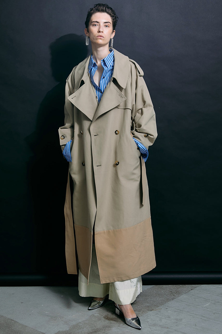 todayful》 Over Trench Coatトレンチコート - トレンチコート