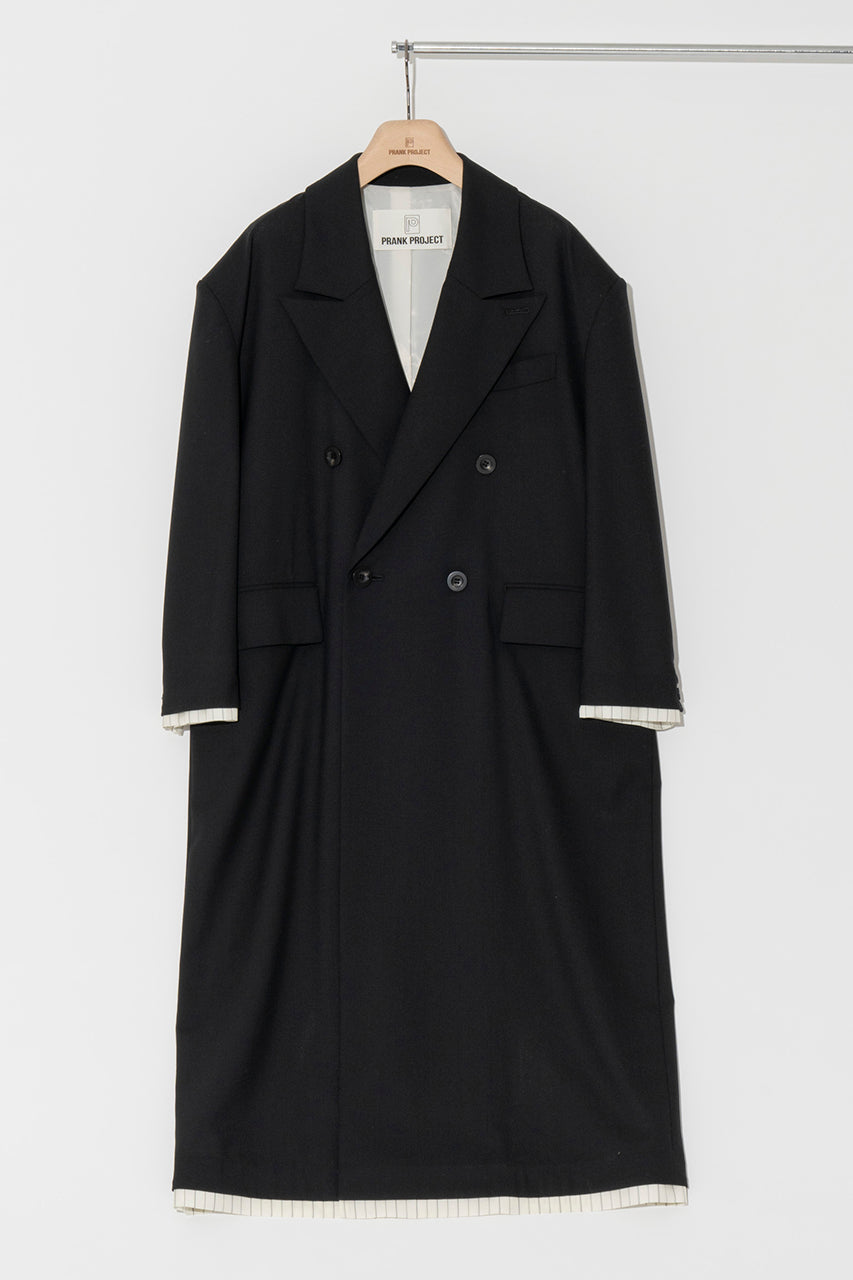 SALE】Peaked Collar Big Chester Coat