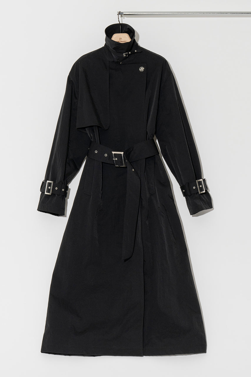 Washer Taffeta Trench Coat