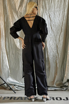 [SALE] Banana Sleeve Jumpsuit