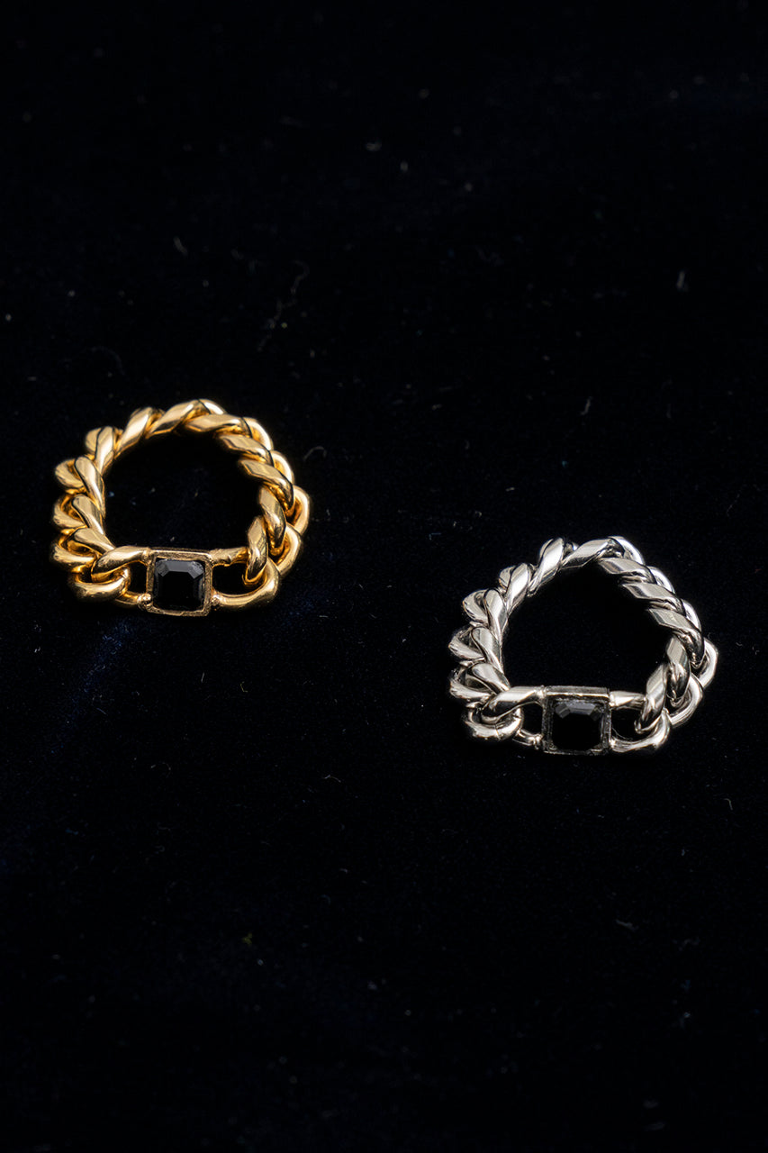 Onyx Chain Ring