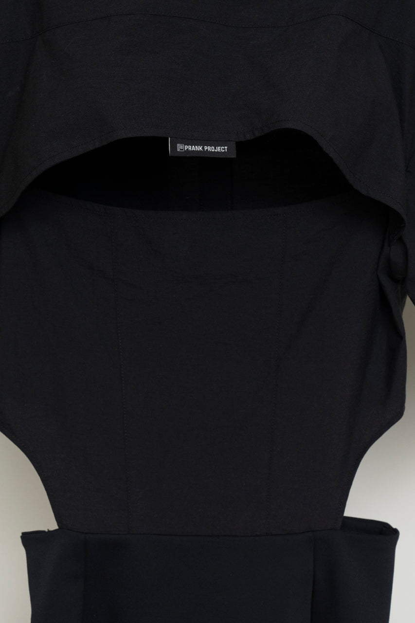 【SALE】Half Sleeve Shirt Bodysuit