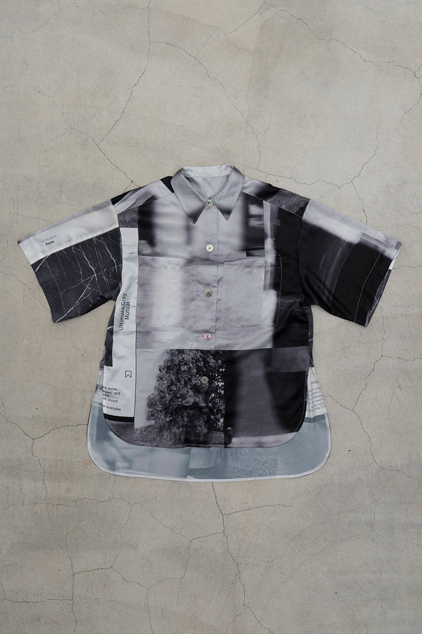 【SALE】Collage Photo Shirt