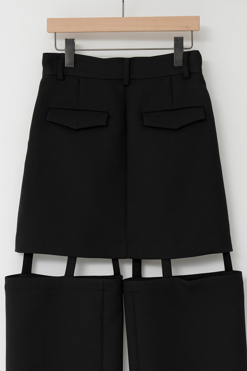 [SALE] Triple Cloths Skirt Pants