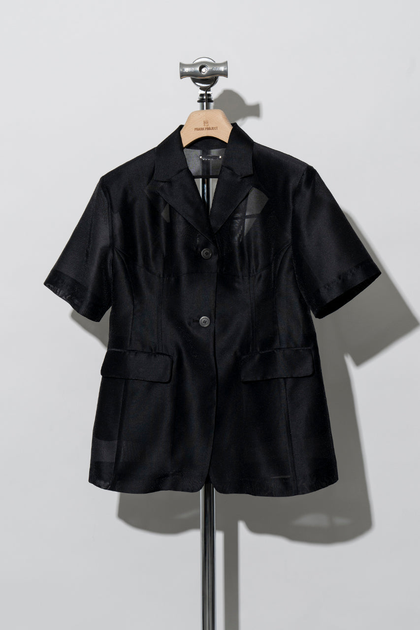 【SALE】Half Sleeve Sheer Jacket