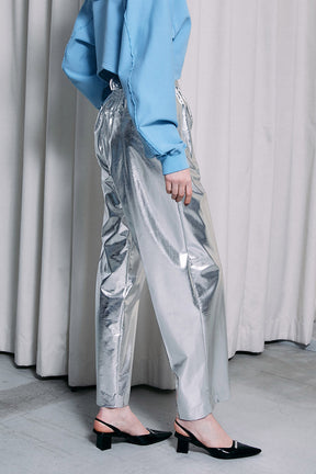 [SALE] Glossy Enamel Pants