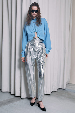 [SALE] Glossy Enamel Pants