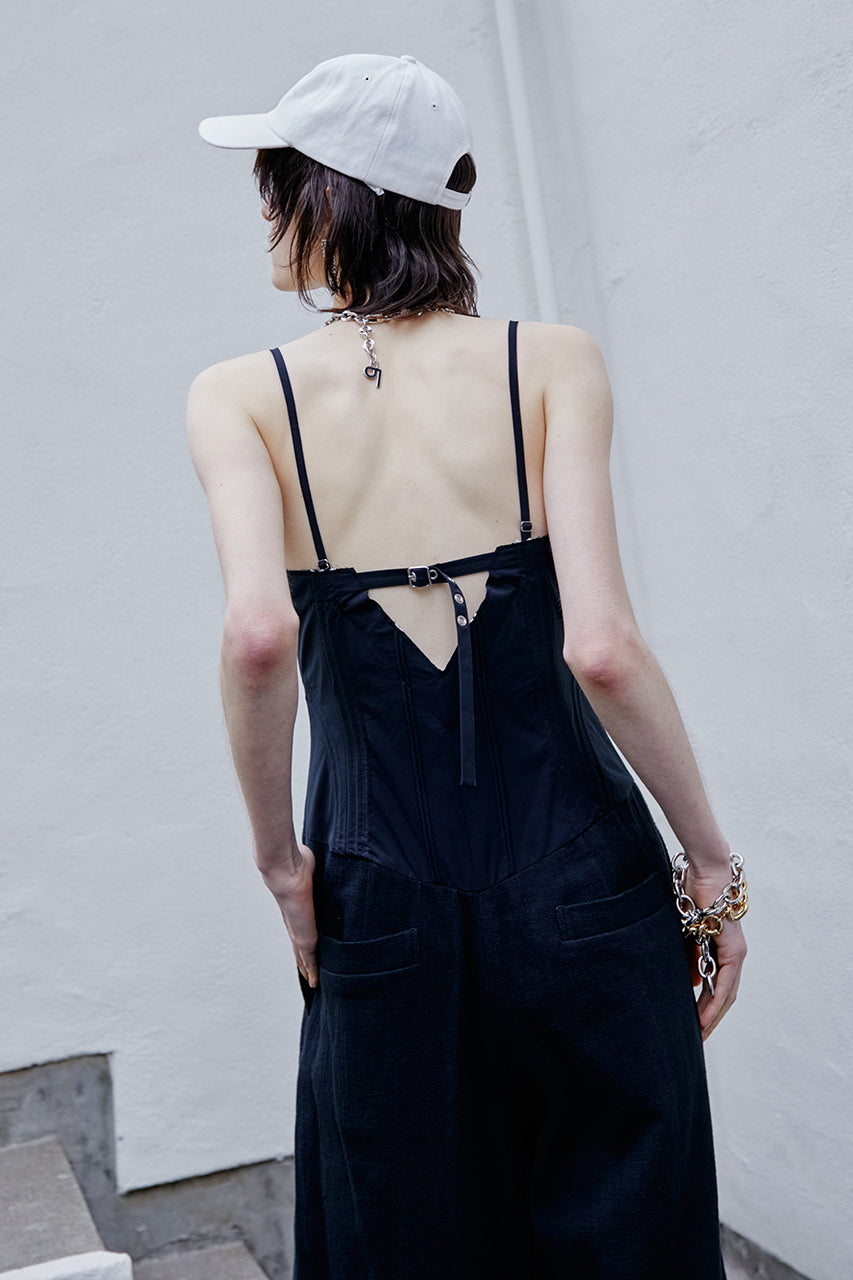 【SALE】Combination Bare Top Rompers